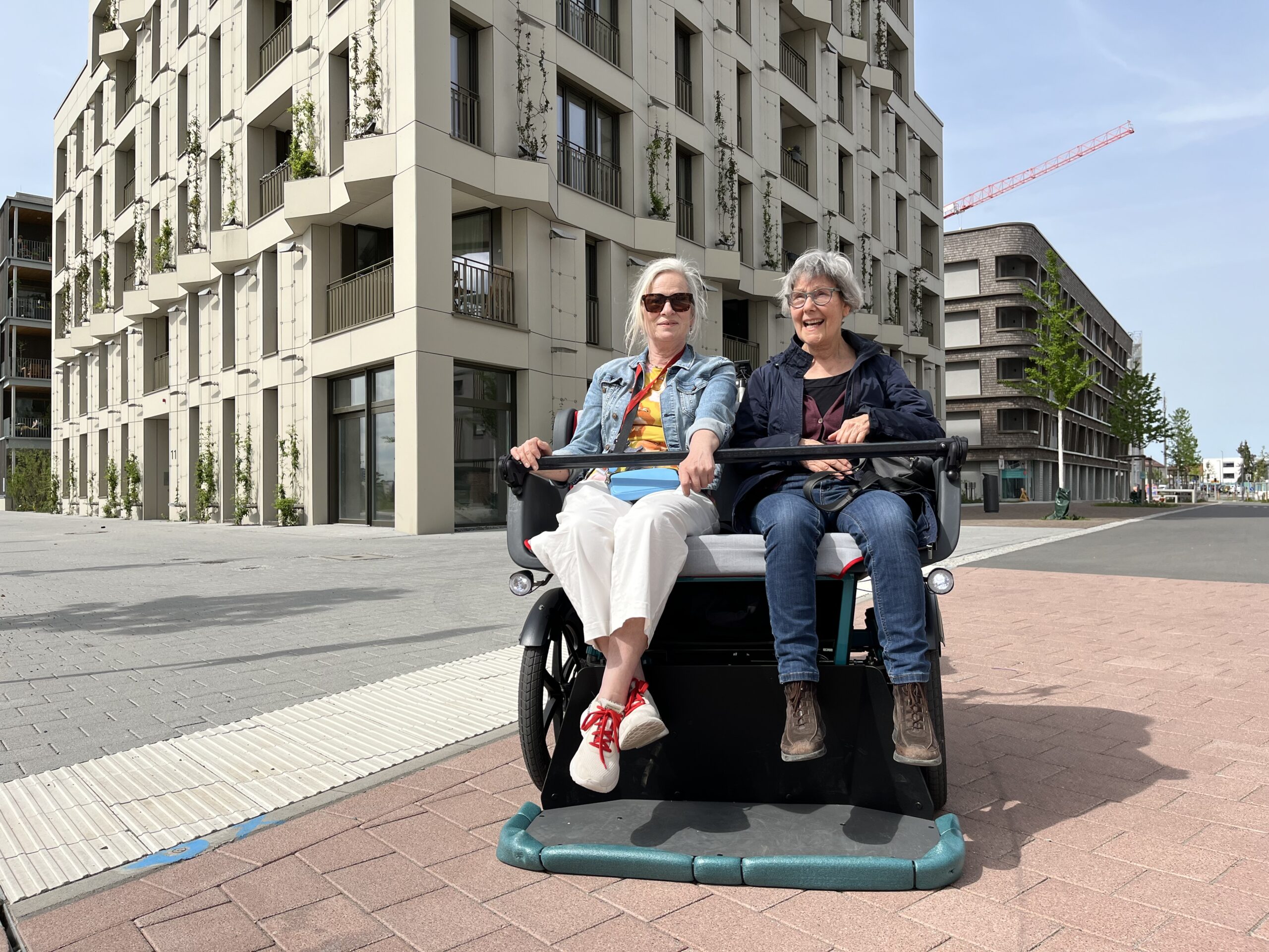 Führerscheintag am 16.5. für Rikscha ERika & Rollstuhlrad Billie